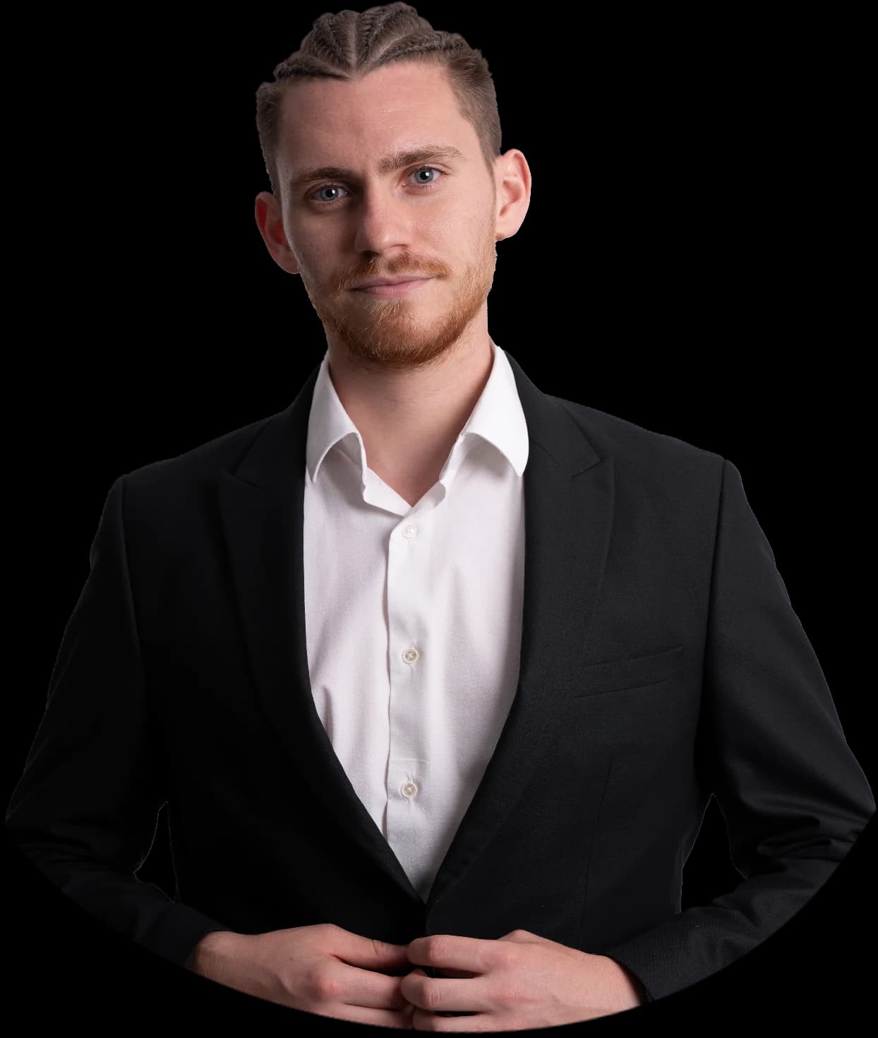 Radoslav Mavrodiev, founder and CEO of Mavrodiev Project, in a dark suit